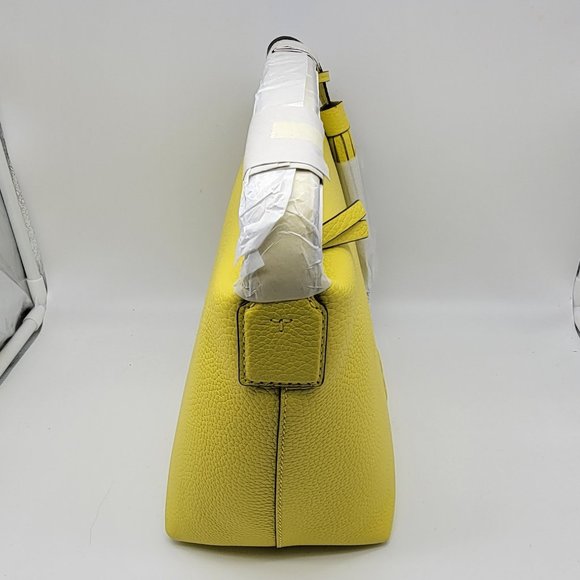 Tory Burch Thea Small Hobo Candula Yellow - Picture 3 of 9